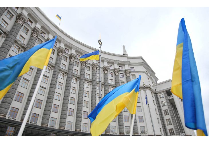 Сградата на украинското правителство Сградата на украинското правителство